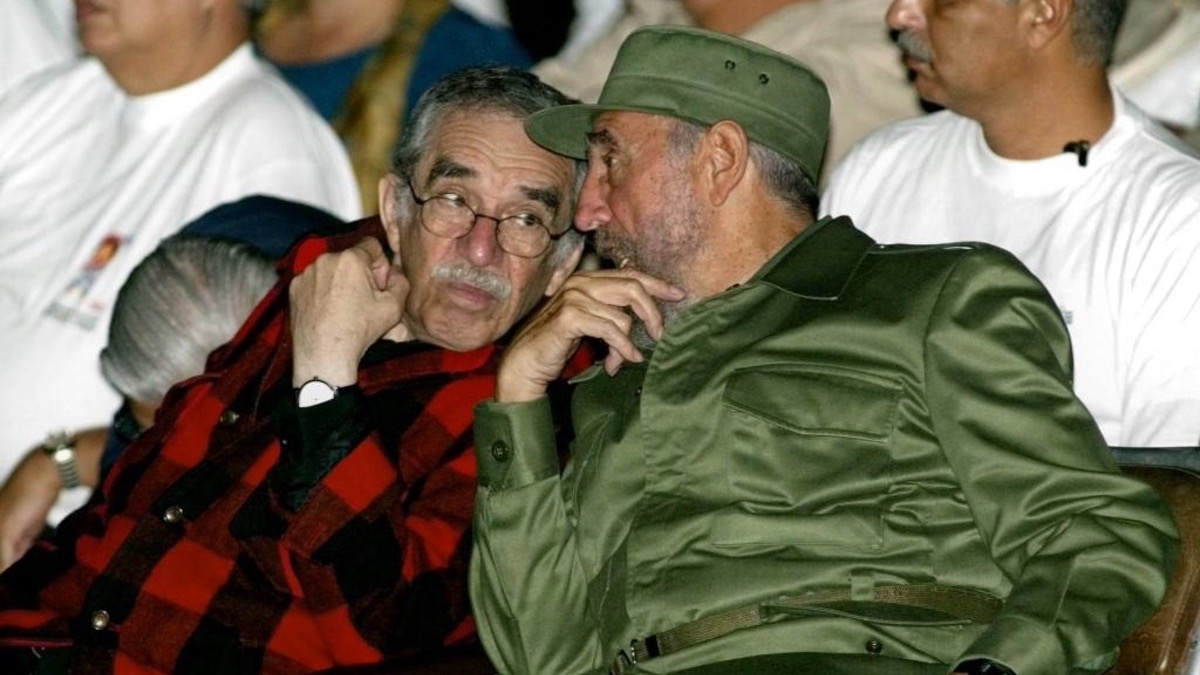 Gabriel García Márquez y Fidel Castro, La Habana.