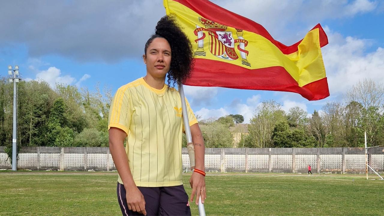 La jabalinista cubana nacionalizada española Yulenmis Aguilar.